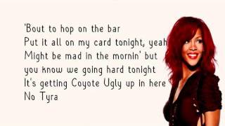 Rihanna CheersDrink To That Lyrics Video [upl. by Verena]