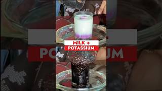 ചായ ഇനി ഇങ്ങനെ ഇടാം Milk and potassium permanganate shorts viral trending ayshusworld [upl. by Jori]