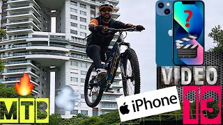 iPhone 13 video recorrido trillo en MTB Vale la pena   how to [upl. by Mamie720]