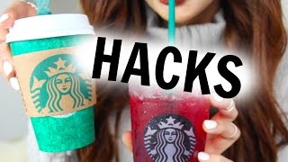 9 STARBUCKS HACKS YOU NEED TO TRY [upl. by Goldarina857]