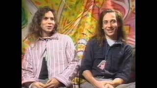 Eddie Vedder and Stone Gossard from Pearl Jam  Week in Rock Segment 1991 [upl. by Aelber]