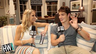 Gregg Sulkin Does Best NY Accent amp Talks AFFLUENZA Movie [upl. by Imak]