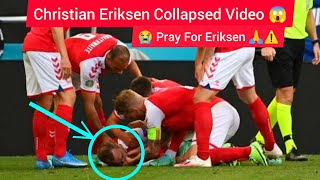 😱Christian Eriksen Collapsed On Pitch While Playing  EURO2020 [upl. by Dayir784]