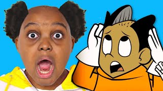 REACTING TO OUR CARTOON FUNNY REACTION  Onyx Family [upl. by Isoais]