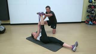 Hamstring Mobility PNF Flexibility [upl. by Musa321]