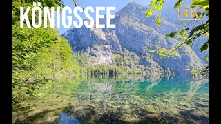 Königssee Berchtesgaden Deutschland  4K [upl. by Kristyn]