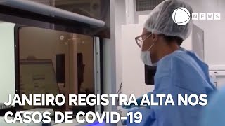 Janeiro registra aumento de casos de Covid19 em relação a 2023 [upl. by Elsa]