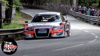 Audi A4 DTM  Fombona  Hill Climb Falperra 2014 [upl. by Paynter]