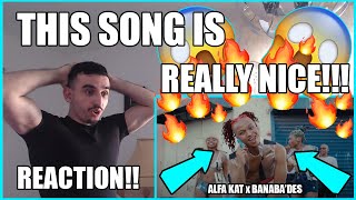 THIS SONG IS NICE🔥🔥 ALFA KAT  PHONE YAM FT BANABADES REACTION [upl. by Eerhs945]