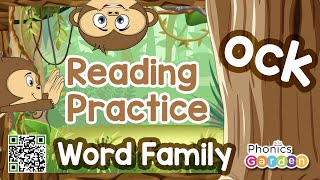 OCK  Practice Reading  Monkey Phonics  Practice Reading [upl. by Ettevahs]