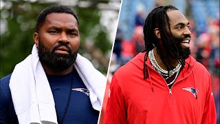 Judon gets animated with Mayo sloppy day for offense during first day of padded Patriots practice [upl. by Ennaeiluj]