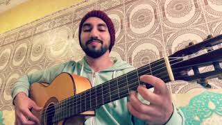 Saad Lamjarred  Lemen Nechki Official Cover guitar by AMINE NAAMI سعد لمجرد  لمن نشك [upl. by Seem]