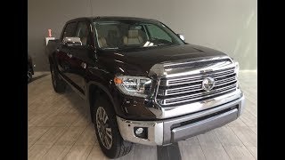 2019 Toyota Tundra 4X4 CrewMax Platinum 57L  1794 Edition  Toyota Northwest Edmonton  9TU3234 [upl. by Leighland617]