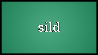 Sild Meaning [upl. by Ennaed799]