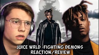 Juice WRLD  Fighting Demons REACTIONREVIEW [upl. by Heisel609]