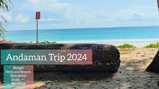 Andaman and Nicobar Islands TourismComplete Trip PlanScubaPort balirHavelockNeilBudget2024 [upl. by Ardaid583]