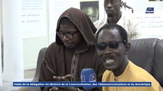 🔴Ministre de la Communication chez Serigne Moustapha SY Al Maktoum àTivaouane [upl. by Mayman574]