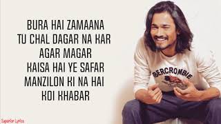 Bhuvan Bam  Safar Lyrics [upl. by Nolyd]