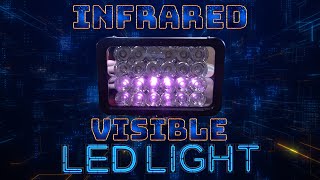 LED Light w Magnetic Base  VisibleIR Light  24 LEDs [upl. by Thekla]