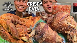 CRISPY PATA  COOKBANG  MUKBANG PHILIPPINES  TOL BULOY MUKBANG [upl. by Dilaw]