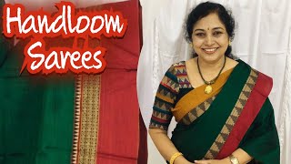 Handloom sarees Surekha SelectionsVijayawadaApril 13 2021 [upl. by Ricoriki]