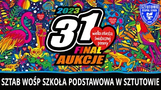 Licytacje dla WOŚP  Sztab WOŚP Szkoła Podstawowa w Sztutowie [upl. by Maxi]