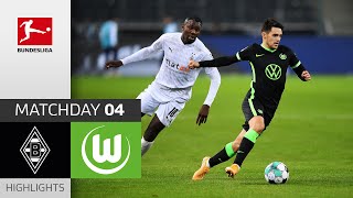 Borussia Mgladbach  VfL Wolfsburg  11  Highlights  Matchday 4 – Bundesliga 202021 [upl. by Weight]