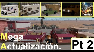 Megactualización de Anomic Parte 2 Carros y Camionetas Roblox Anomic [upl. by Ahtibat709]