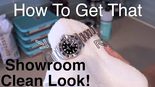 How To Clean Your Rolex Watch [upl. by Romeon661]