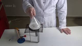 PURIFICATION OF BENZOIC ACID BY SUBLIMATION [upl. by Atima15]