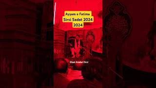 Ayyam e Fatima Sirsi Sadat 2024  Masaib Bibi Fatima Zehra sa  shorts [upl. by Dieball]