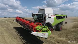 CLAAS LEXION 7500 VLOG szaknyelven [upl. by Belen]