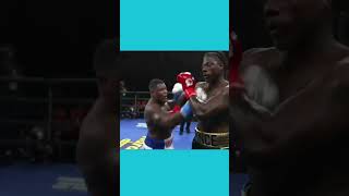 ORTIZ VS MARTIN tersangkut di tali ring shortsfeed ortiz boxing tinju shortsviral [upl. by Kciredorb]