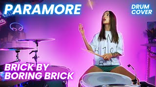 Paramore  Brick By Boring Brick  Drum Cover by Kristina Rybalchenko [upl. by Nalepka215]