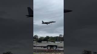 F15C EAGLE LANDING 🛬 PDXshorts [upl. by Allissa]