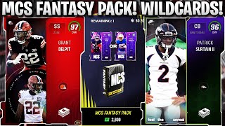 MCS FANTASY PACK OFFER WEEKLY WILDCARDS SURTAIN DELPIT AND MORE [upl. by Chick106]