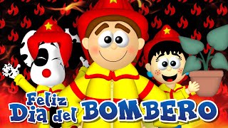 🎉🔥 DÍA DEL BOMBERO 2024 🧑‍🚒🚒 Canciones de Bomberos de Niños [upl. by Saucy]