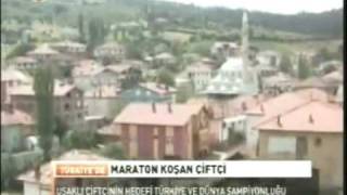 Akın Yeniceli  Maraton koşan çiftçi  TRT Haber  Uşak Banaz Corum Köyü [upl. by Ecirtac]