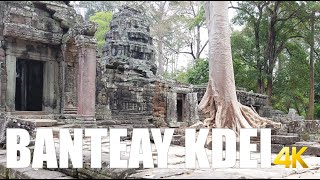 Banteay Kdei Temple Angkor walking tour 4k 60fps [upl. by Epolenep]