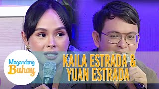 Kaila shares what she and her siblings usually fight about  Magandang Buhay [upl. by Asirrac]