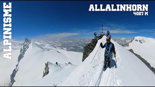 Alpinisme  Allalinhorn  4027 m  en amoureux [upl. by Ryun]