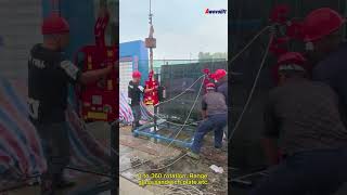 Glass vacuum lifter with flip and rotation loading 500750kgFree 2year warrantyUsing in rain [upl. by Nelda]