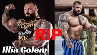 Illia Golem Yefimchyk Worlds Most Monstrous Bodybuilder Dead at 36 After Heart Attack illia death [upl. by Rorke]