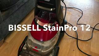 BISSELL StainPro 12 Carpet Cleaner [upl. by Elga778]