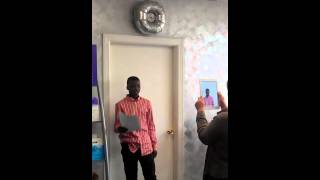 Lil Chris auditions for Nickelodeon Script [upl. by Samot]