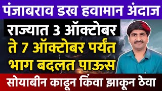 Panjabrao dakh live  पंजाबराव डख लाईव्ह  havaman andaj today  हवामान अंदाज  imd rainfall update [upl. by Melinde]