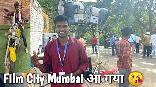 Film City Mumbai पहुंच ही गया 🥰 Live Shoot Watching 🤓 [upl. by Hoffmann433]