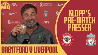 Brentford v Liverpool Klopp on Salah return and Trent fitness news [upl. by Shepley]