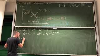 24 IEF Neoclassical model of trade  Autarky equilibrium [upl. by Giraldo228]