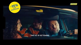 Con la promo estate Telepass Plus risparmi il 15 sui pedaggi estivi [upl. by Lenor]